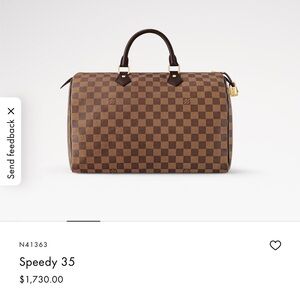 Louis Vuitton Speedy 35